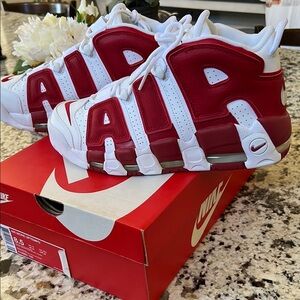 Nike Sneakers #2 Red and White